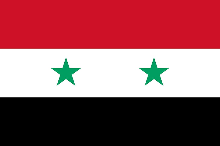 Syrie, drapeau, Fond d'écran HD