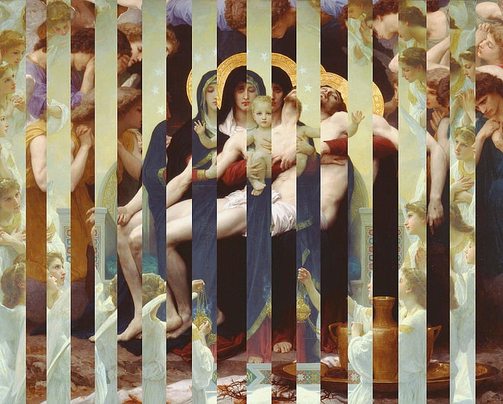lukisan yesus kristus, Wallpaper HD