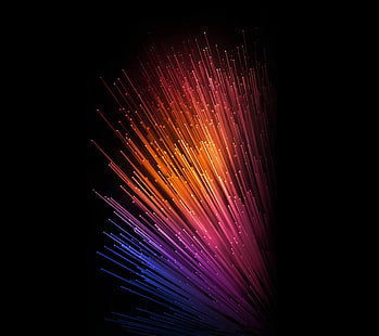Lines, Stock, Xiaomi Mi5, Colorful, HD wallpaper HD wallpaper