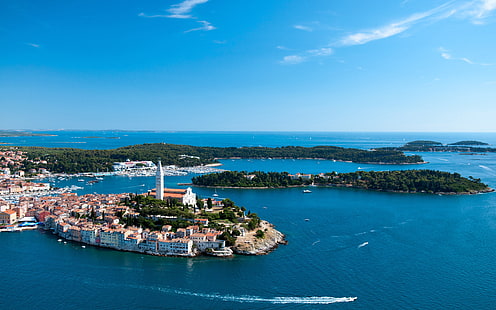 Rovinj Croacia Adriatic Riviera Hd Fondo de pantalla, Fondo de pantalla HD HD wallpaper
