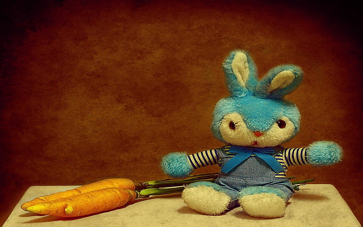 marchewka słodki słodki królik Rozrywka Śmieszne HD Art, ładny, królik, marchewka, funnt, Tapety HD