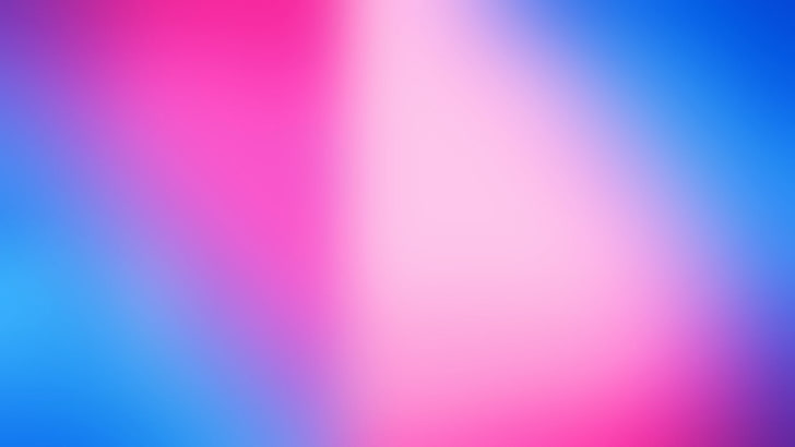 abstrak, biru, Gradien, Merah Muda, Sederhana, Latar Belakang Sederhana, Wallpaper HD