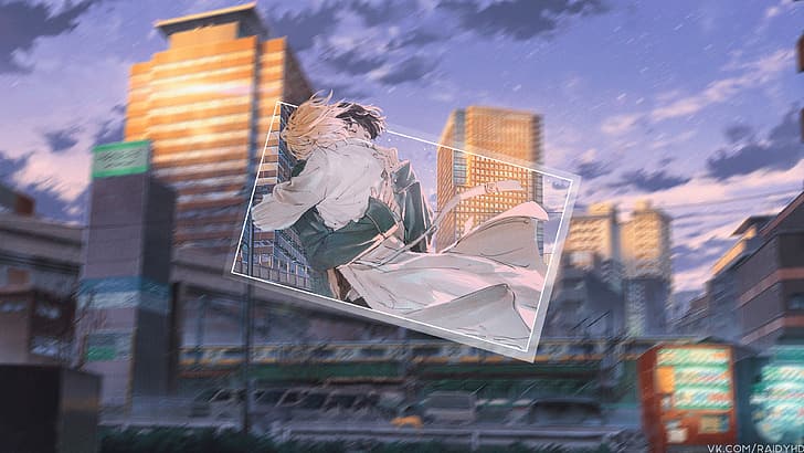 Anime, Bild-in-Bild, Anime-Jungs, Ash Lynx, BANANA FISH, HD-Hintergrundbild