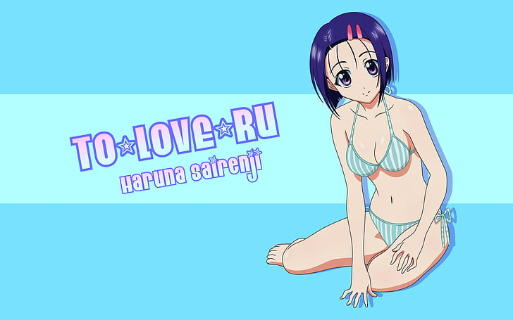 Anime, To Love-Ru, Haruna Sairenji, Fond d'écran HD