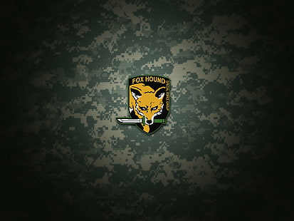 วิดีโอเกม, Metal Gear, Army, FOXHOUND (Metal Gear), Metal Gear Solid, Military, วอลล์เปเปอร์ HD HD wallpaper