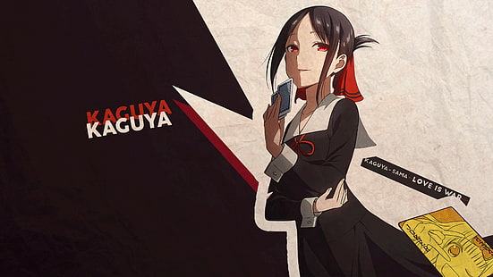 Anime, Kaguya-sama: Cinta itu Perang, Kaguya Shinomiya, Wallpaper HD HD wallpaper