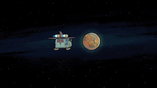 Rick and Morty Erwachsenen schwimmen Cartoon, HD-Hintergrundbild HD wallpaper