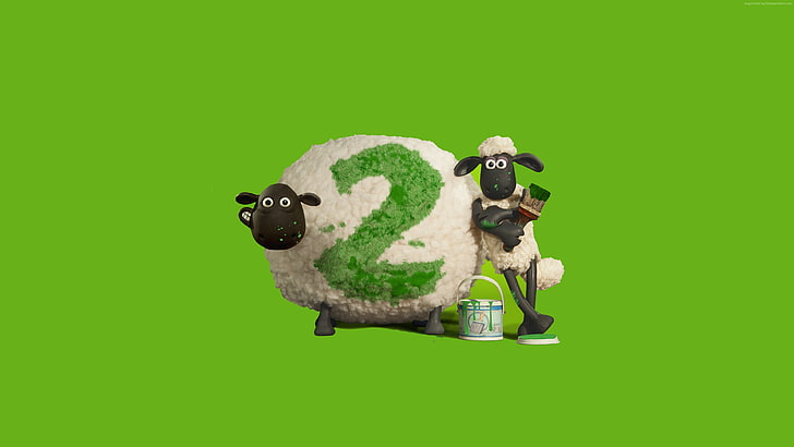 mejores películas de animación, Shaun the Sheep, Fondo de pantalla HD