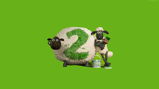 최고의 애니메이션 영화, Shaun the Sheep, HD 배경 화면 HD wallpaper