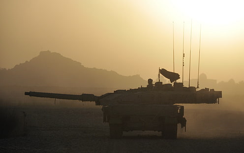 char, Leopard 2A6, équipement militaire, Fond d'écran HD HD wallpaper