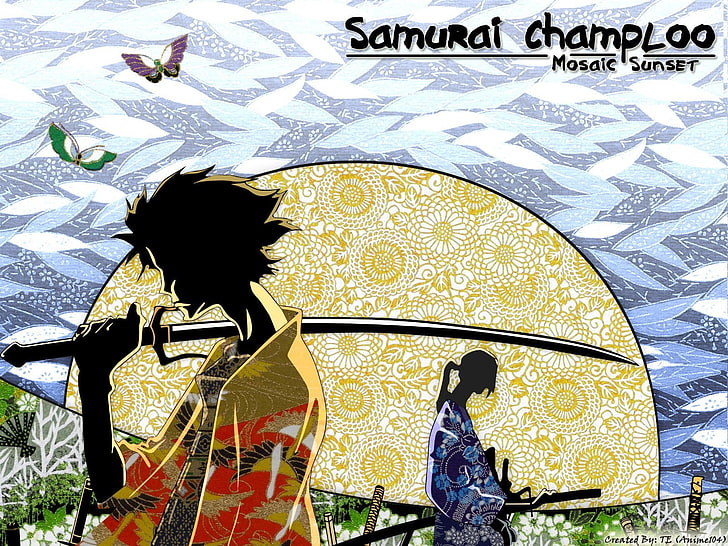 Samurai Champloo wallpaper, Samurai Champloo, anime, Mugen, Jin, HD wallpaper