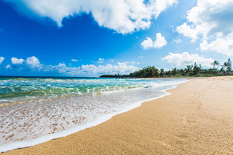 เดสก์ท็อปพื้นหลังที่สวยงามชายหาด, วอลล์เปเปอร์ HD HD wallpaper