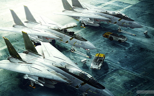 Grumman F 14 Tomcat HD, Flugzeuge, f, Grumman, Tomcat, 14, HD-Hintergrundbild HD wallpaper