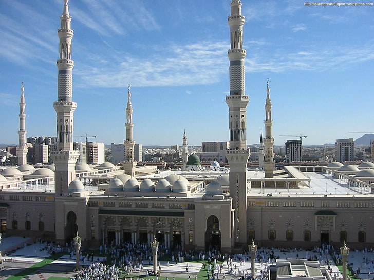 архитектура, ислямски, masjed, masjid, nabawy, HD тапет