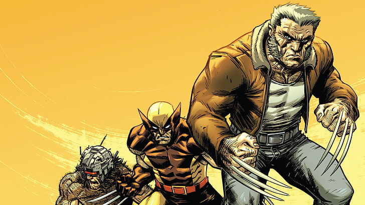 Illustration de Wolverine, Marvel Comics, Old Man Logan, Wolverine, Fond d'écran HD