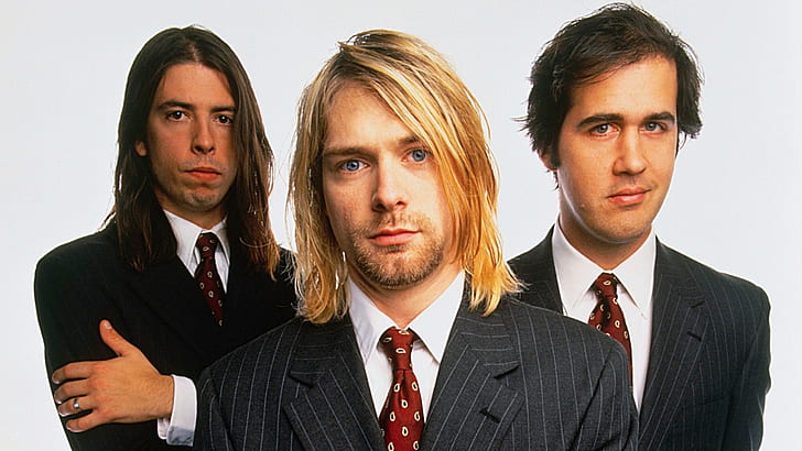 Nirvana, Kurt Cobain, Krist Novoselic, Tapety HD
