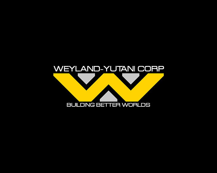 Weyland-Yutani Alien Black HD, svart, filmer, alien, weyland, yutani, HD tapet