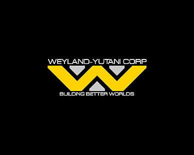 Weyland-Yutani Alien Black HD, чёрный, фильмы, инопланетянин, вейленд, ютани, HD обои HD wallpaper