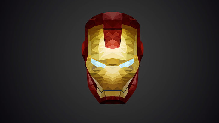 Iron Man, grafika, komiksy, superbohater, Tapety HD