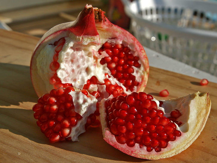 Fruits Pomegranate Android, pomegranate, fruits, android, pomegranate, HD wallpaper