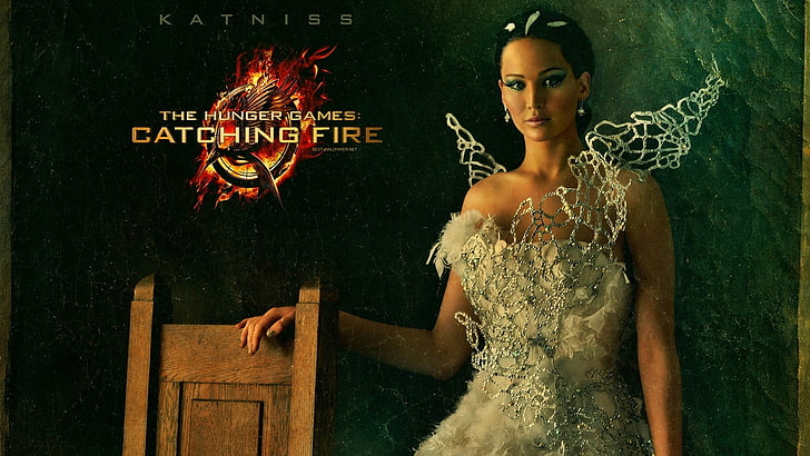 Jennifer Lawrence, The Hunger Games, films, Jennifer Lawrence, The Hunger Games: Catching Fire, Fond d'écran HD