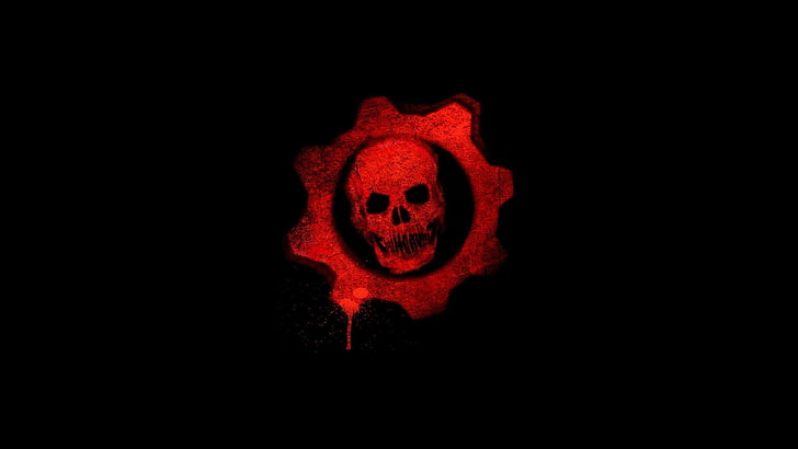 1 2 Gears of War - Cog Symbol Video Games Gears of War HD Art , gears, 2, 3, 1, of, Cog, HD wallpaper