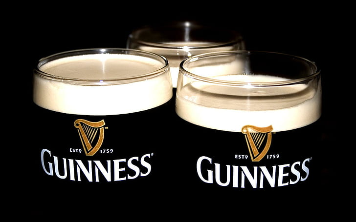 Guinness Beer Alcohol Terbaik, minuman, alkohol, bir, terbaik, guinness, Wallpaper HD