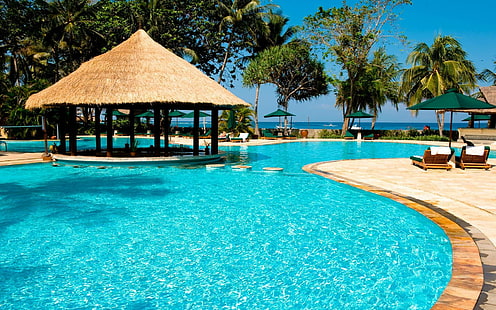 Луксозни курорти Коста Рика, лукс, курорти, Коста, Рика, пътувания и свят, HD тапет HD wallpaper