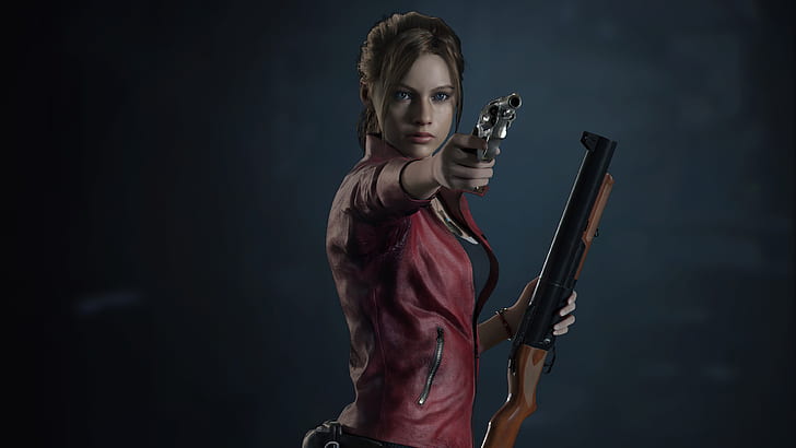 Resident Evil, Resident Evil 2 (2019), Claire Redfield, HD tapet
