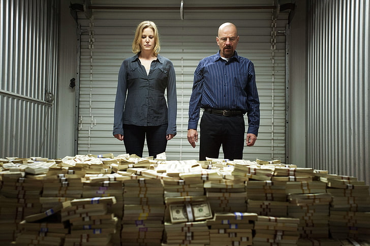 Walter i Skyler, pieniądze, zepsuty, filmy, Tapety HD