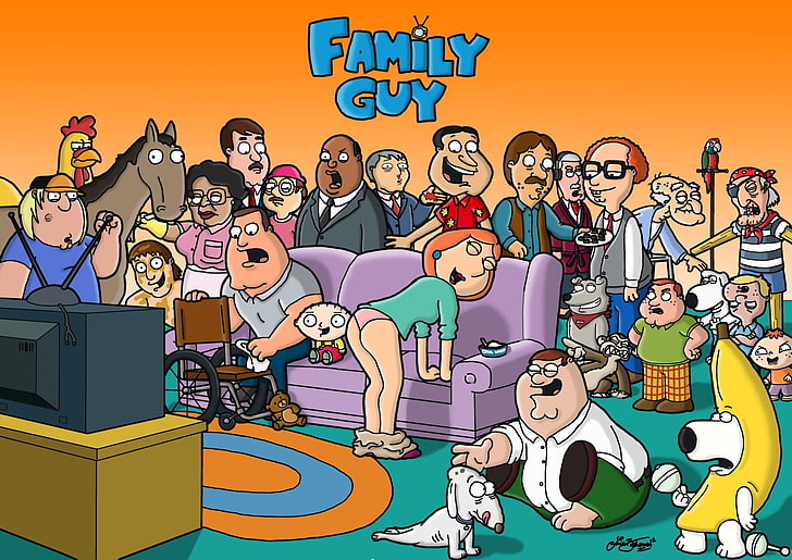 TV-show, Family Guy, HD tapet