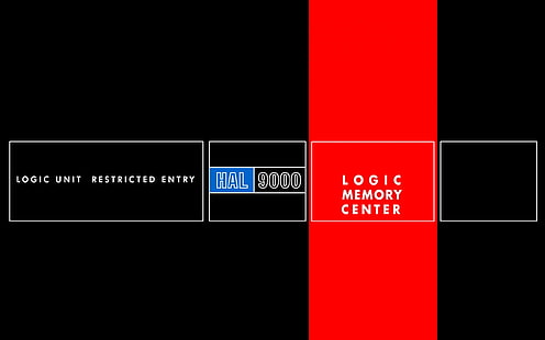 2001: Космическая Одиссея, HAL 9000, фильмы, Стэнли Кубрик, искусственный интеллект, логика, HD обои HD wallpaper