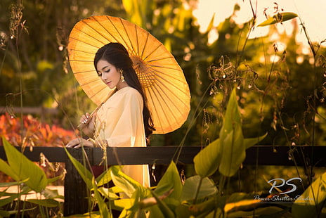 Asiat, kvinnor, modell, Koko Rosjares, Thailand, HD tapet HD wallpaper