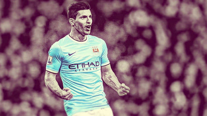 Soccer, Kun Aguero, Manchester City, HD-Hintergrundbild