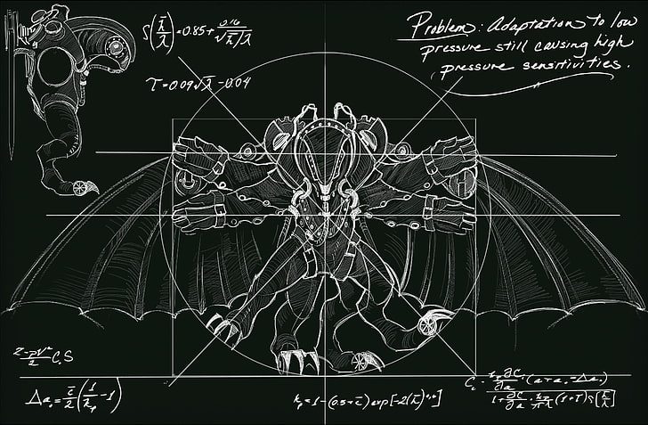 artwork, BioShock Infinite, Blueprints, Songbird (BioShock), video games, HD wallpaper