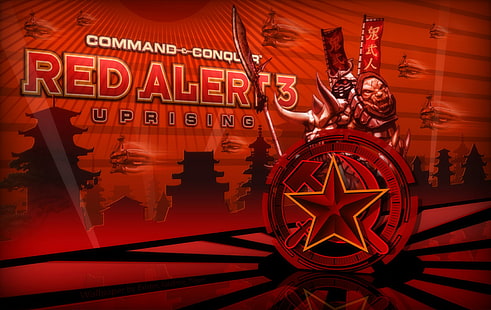 Command and Conquer: Red Alert 3 - въстание, HD тапет HD wallpaper