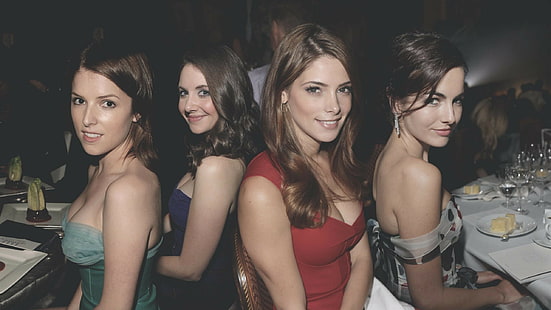 Camilla Belle, Anna Kendrick, Alison Brie und Ashley Greene, HD-Hintergrundbild HD wallpaper