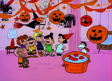 Film, Es ist der große Kürbis, Charlie Brown, Charlie Brown, Halloween, Urlaub, Erdnüsse (Cartoon), HD-Hintergrundbild HD wallpaper