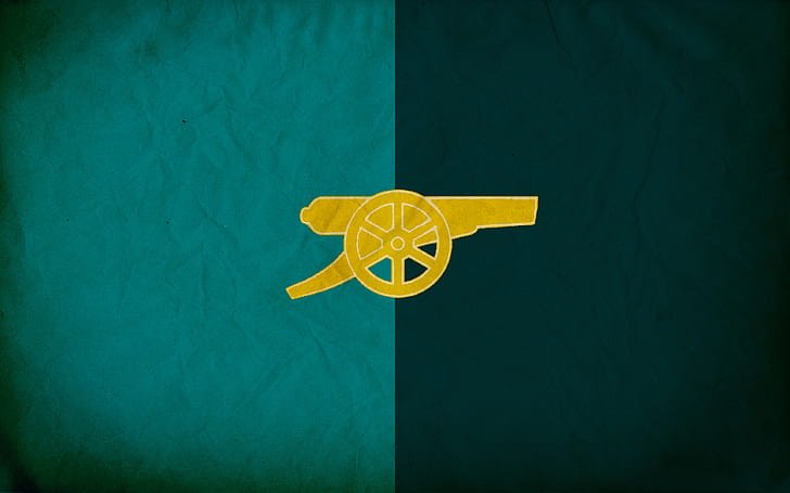 fondo, logo, emblema, pistola, Arsenal, Club de fútbol, ​​The Gunners, Fondo de pantalla HD