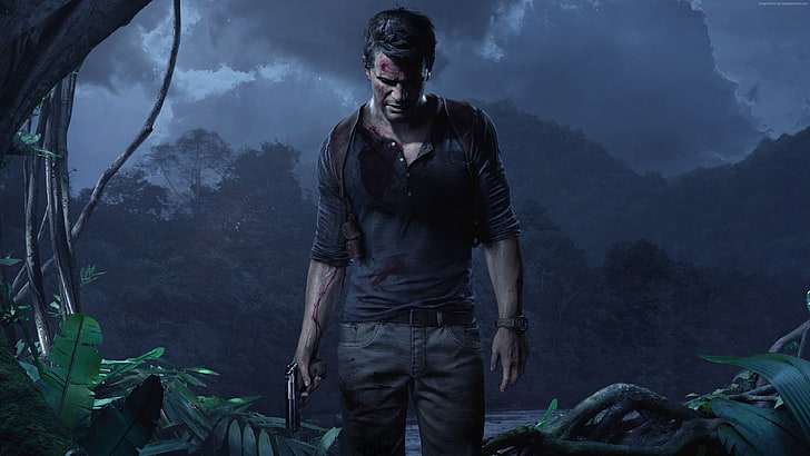 E3 2015, gameplay, screenshot, PS4, Best Games of 2015, Nathan Drake, review, Uncharted 4 A Thiefs End, HD wallpaper
