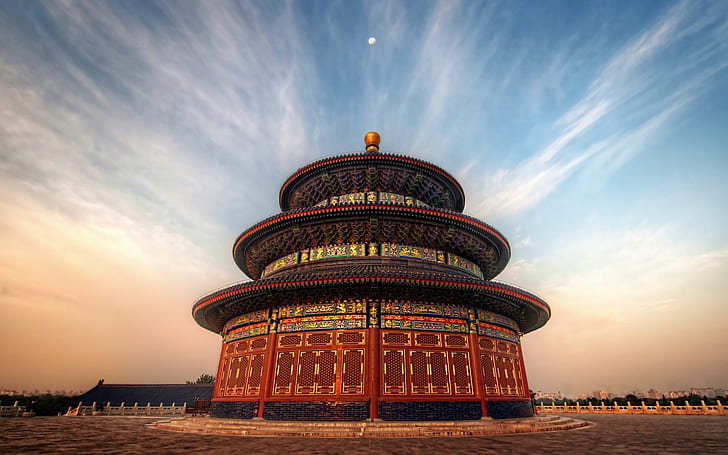 Travel to Beijing, China, the Temple of Heaven Park, Travel, Beijing, China, Temple, Heaven, Park, HD wallpaper