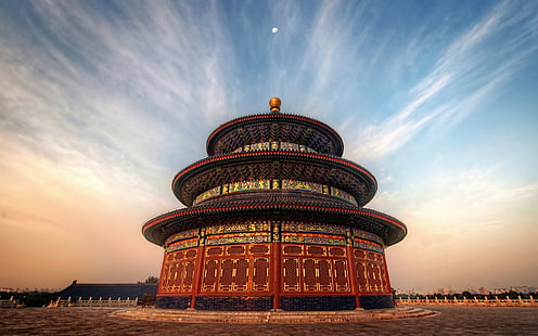 Travel to Beijing, China, the Temple of Heaven Park, Travel, Beijing, China, Temple, Heaven, Park, HD wallpaper HD wallpaper