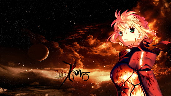 Seria Fate, Fate / Zero, Artoria Pendragon, Fate (seria), Sabre (seria Fate), Tapety HD HD wallpaper