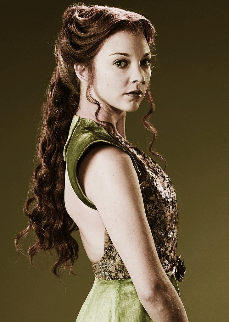 Natalie Dormer, brunette, Margaery Tyrell, HD wallpaper