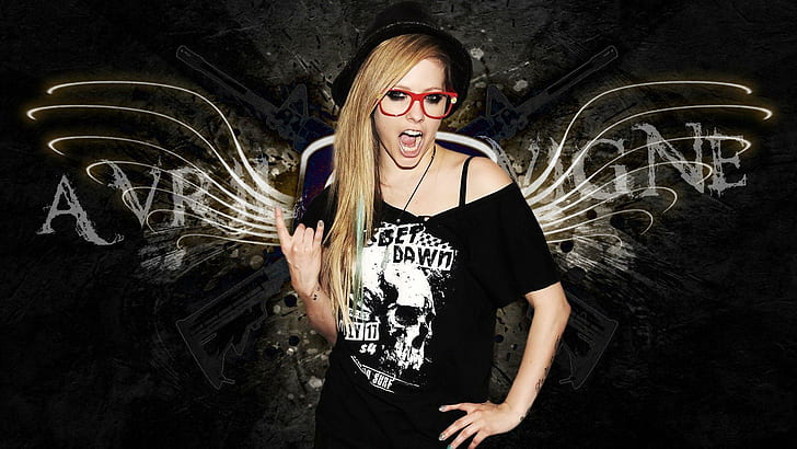 Simply Avril Lavigne, avril lavigne, music, single, celebrity, celebrities, girls, hollywood, women, female singers, simp, HD wallpaper