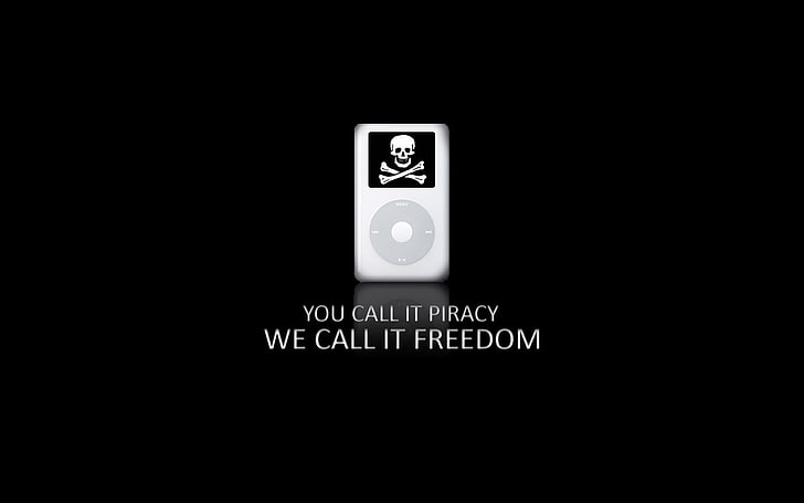 skulls freedom resistance apple inc ipod evil piracy 1440x900  Technology Apple HD Art , dom, Skulls, HD wallpaper