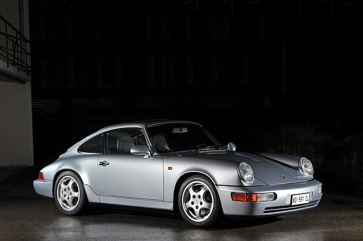 1991-93, 911, 964, Carrera, Porsche, R-S, суперкар, универсал, HD обои