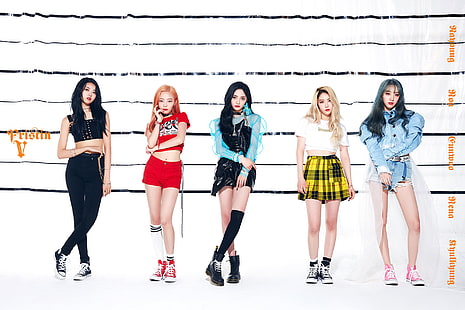 K-pop, Pristin V, grup wanita, Asia, Wallpaper HD HD wallpaper