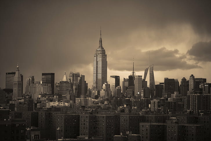 엠파이어 스테이트 빌딩 뉴욕시 사진, 요크, 꿈, 뉴욕 엠파이어 스테이트 빌딩, 뉴욕시, 사진, ESB, 맨하탄 뉴욕, 뉴욕 뉴욕, 미국, 건축, HD 배경 화면