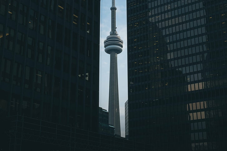 Man Made, CN Tower, HD wallpaper